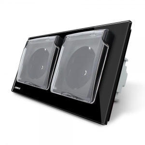 Priza dubla Livolo cu rama...