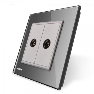 Priza dubla TV Livolo cu...