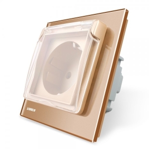 Priza simpla Livolo cu rama...