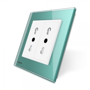 Priza dubla module inguste...