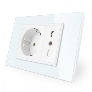 Priza dubla italiana Livolo...