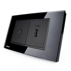 Priza dubla USB Livolo cu...