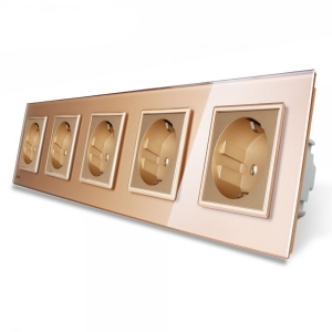 Priza cvintupla Livolo cu...