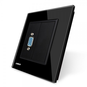 Priza cu mufa VGA mama...