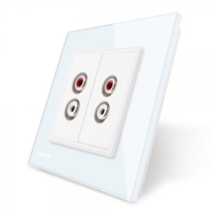 Priza dubla audio Livolo cu...