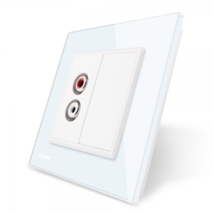 Priza simpla audio Livolo...