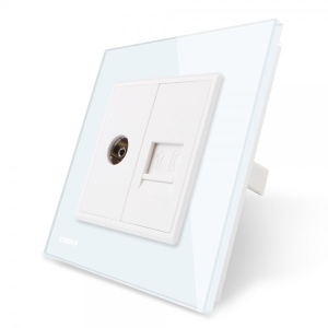 Priza dubla TV + Telefon...