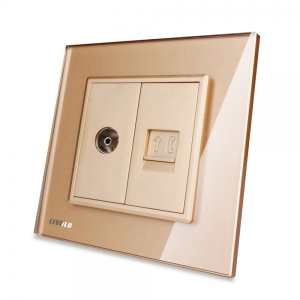 Priza dubla TV + Telefon...