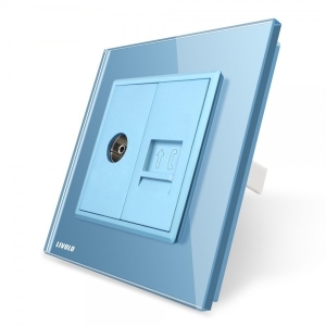 Priza dubla TV + Telefon...