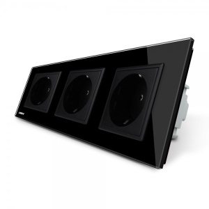 Priza tripla Livolo cu rama...