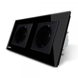 Priza dubla Livolo cu rama...