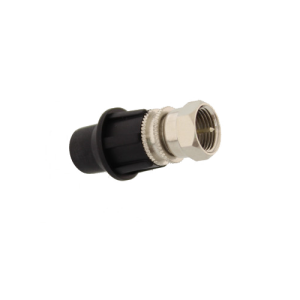 Conector F prin compresie