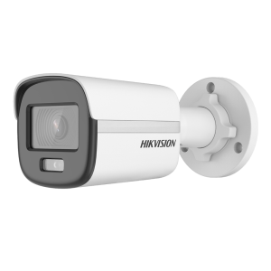 Camera supraveghere exterior IP Hikvision ColorVu Lite, 2 MP, lumina alba 30 m, 2.8 mm, PoE, DS-2CD1027G0-L-2.8MM