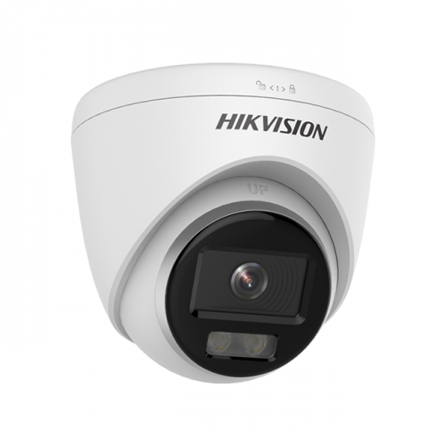 Camera supraveghere IP exterior Hikvision ColorVu, 4 MP, lumina alba 30 m, 2.8 mm, PoE, DS-2CD1347G0-L