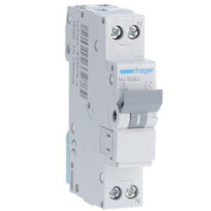 Disjunctor 1P+N, 6A,...