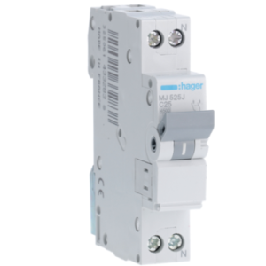 Disjunctor 1P+N, 25A,...