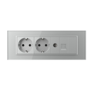 Priza Tripla cu Blank...