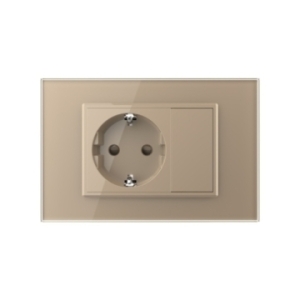 Priza simpla cu blank...