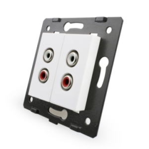 Priza dubla audio Livolo,...