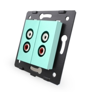 Priza dubla audio Livolo,...