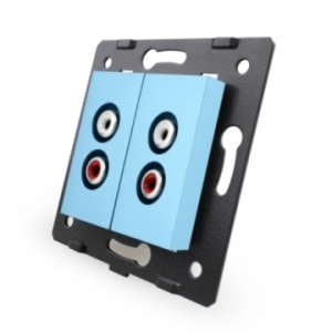 Priza dubla audio Livolo,...