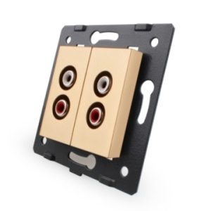 Priza dubla audio Livolo,...