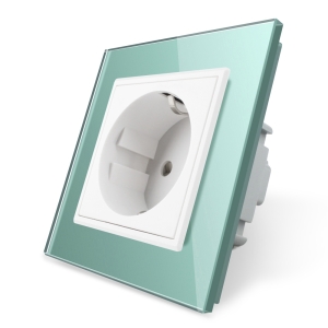 Priza simpla Livolo cu rama...