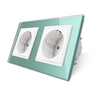 Priza dubla Livolo cu rama...