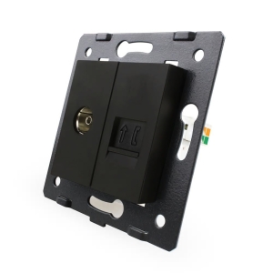 Priza dubla TV + telefon...