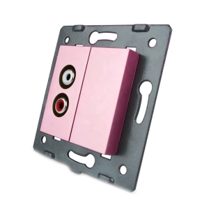 Priza audio Livolo, Roz,...