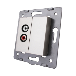 Priza audio Livolo, Gri,...