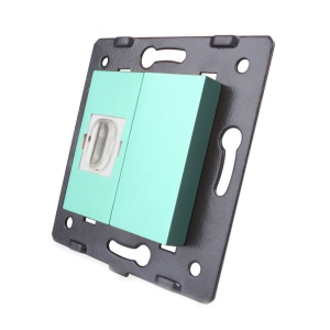 Priza HDMI Livolo, Verde,...