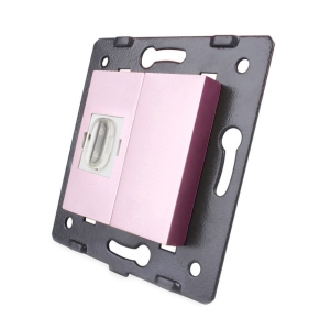 Priza HDMI Livolo, Roz,...