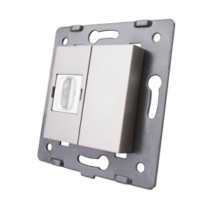 Priza HDMI Livolo, Gri,...