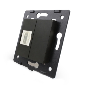 Priza HDMI Livolo, Negru,...