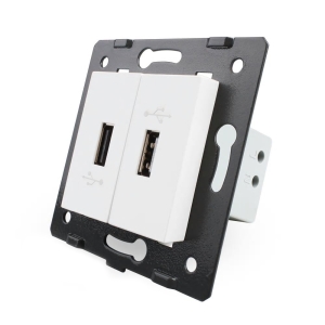 Priza Dubla USB Livolo,...