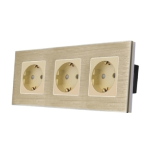 Priza Tripla LUXION cu rama...