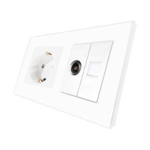 Priza Schuko + TV +...