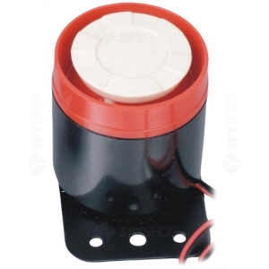 Mini sirena piezo, 12Vdc,...