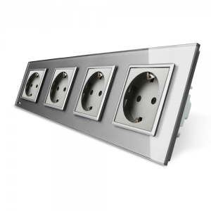 Priza cvadrupla Livolo cu...